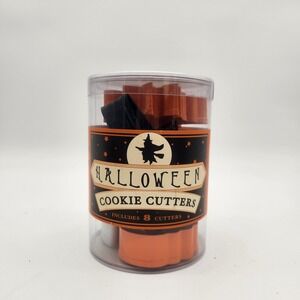 NWOT Williams Sonoma Vintage Halloween Cookie Cutters 8‎ Pieces Dishwasher Safe